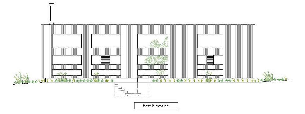 Nest east elevation