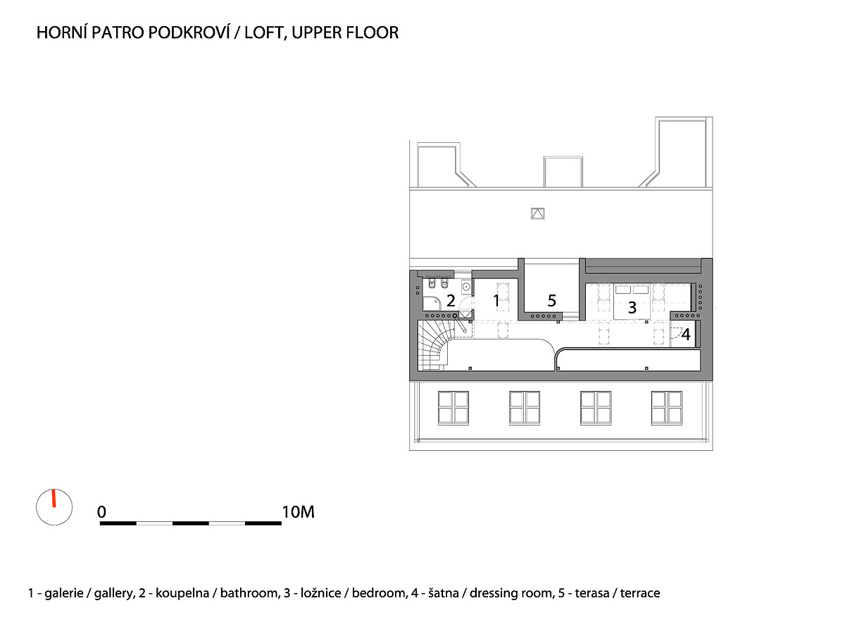 A1 W WRK INT LOFT PRAHA EVROPSKA P PROPOSAL 1FLOOR