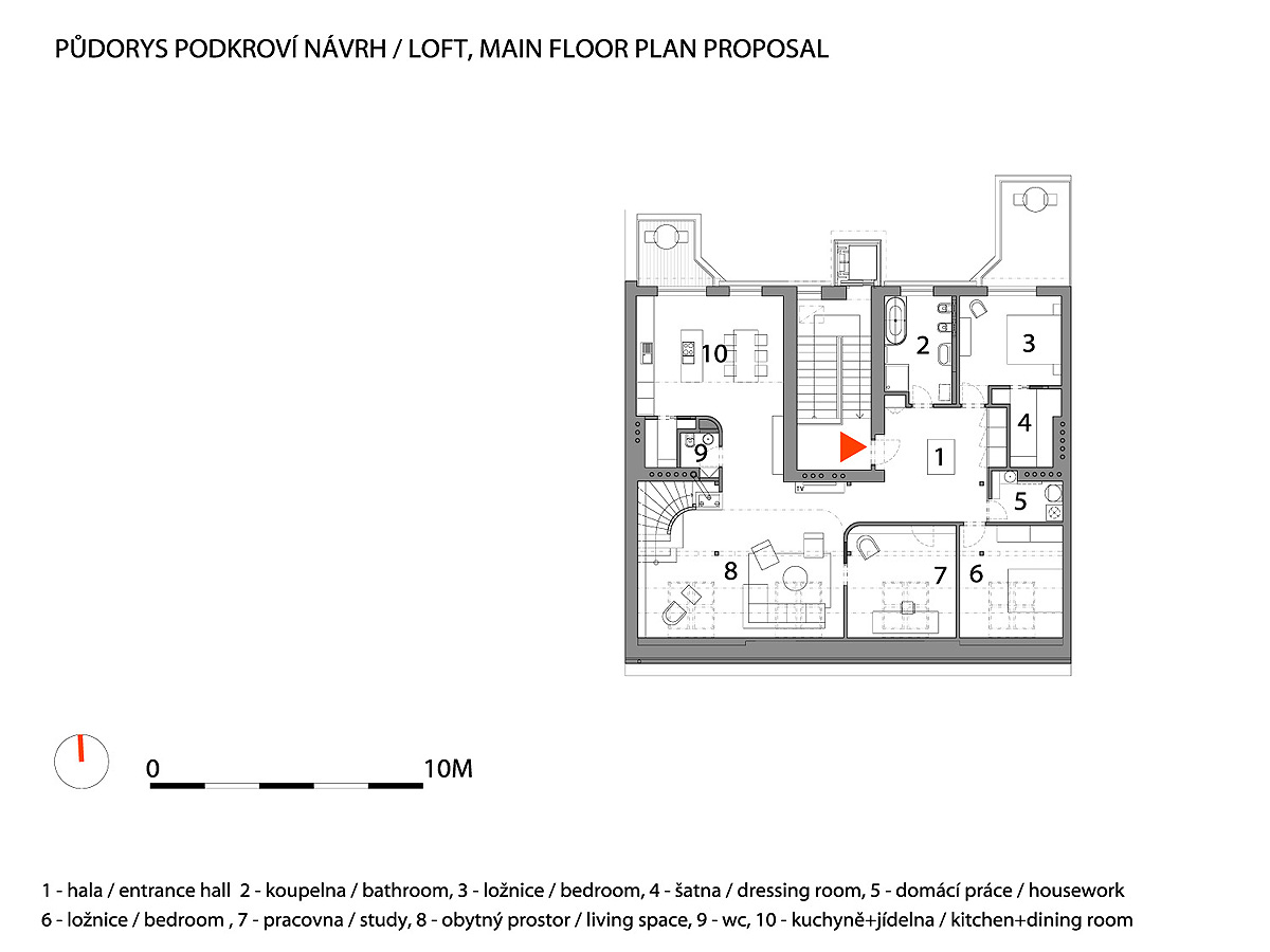 A1 W WRK INT LOFT PRAHA EVROPSKA P PROPOSAL GROUNDFLOOR