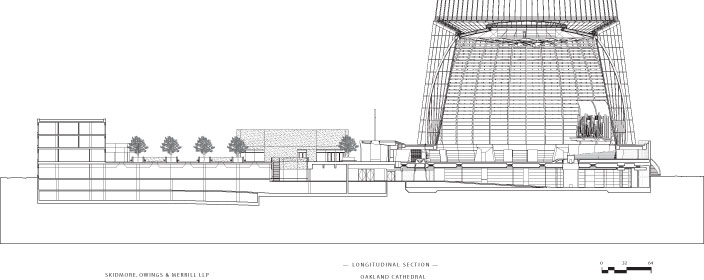 Cathedral LONGITUDINAL SECTION