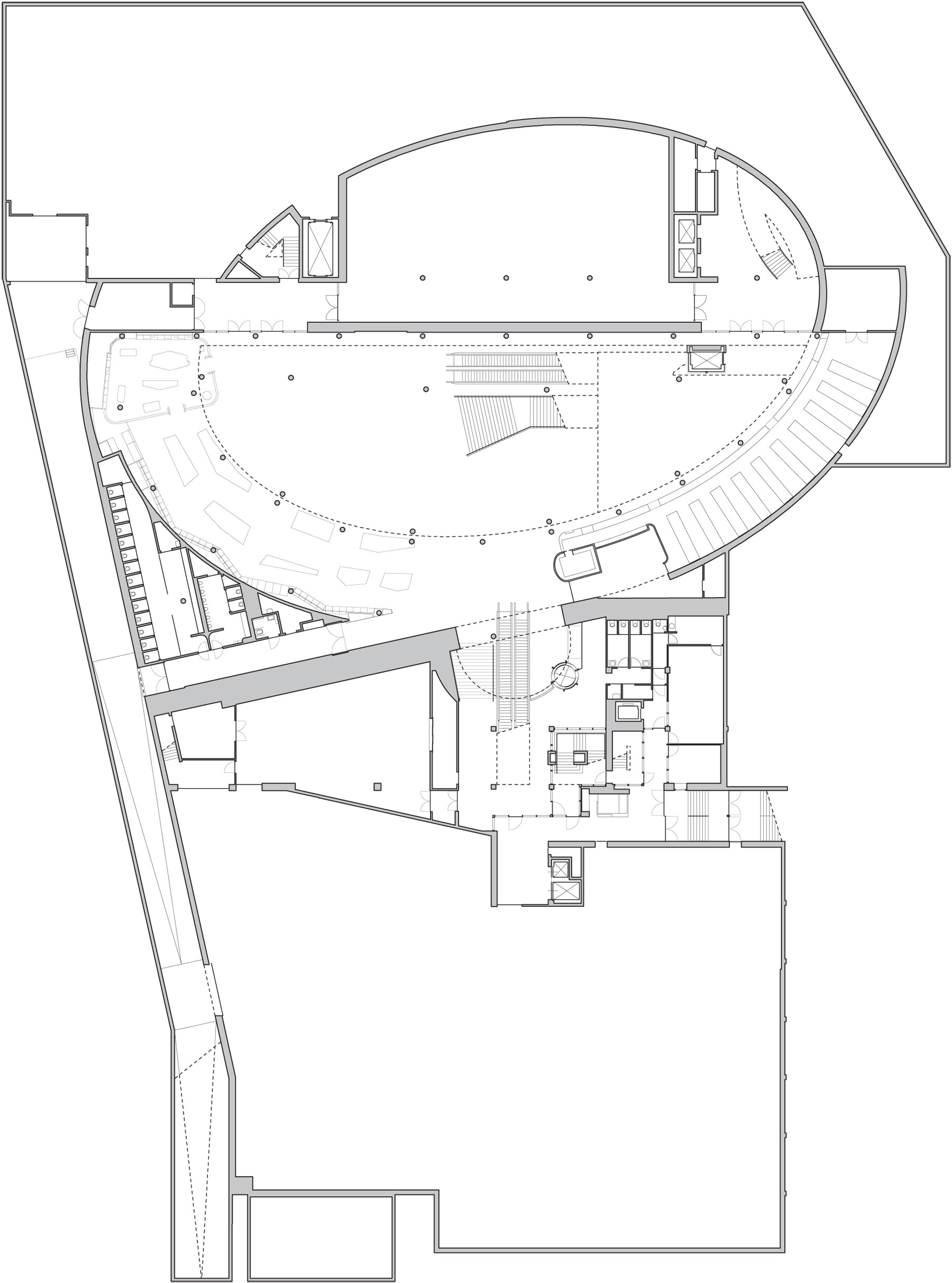 01 VanGoghMuseum HvHArchitects plan basement