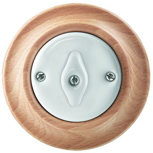 Decento   oak turning switch