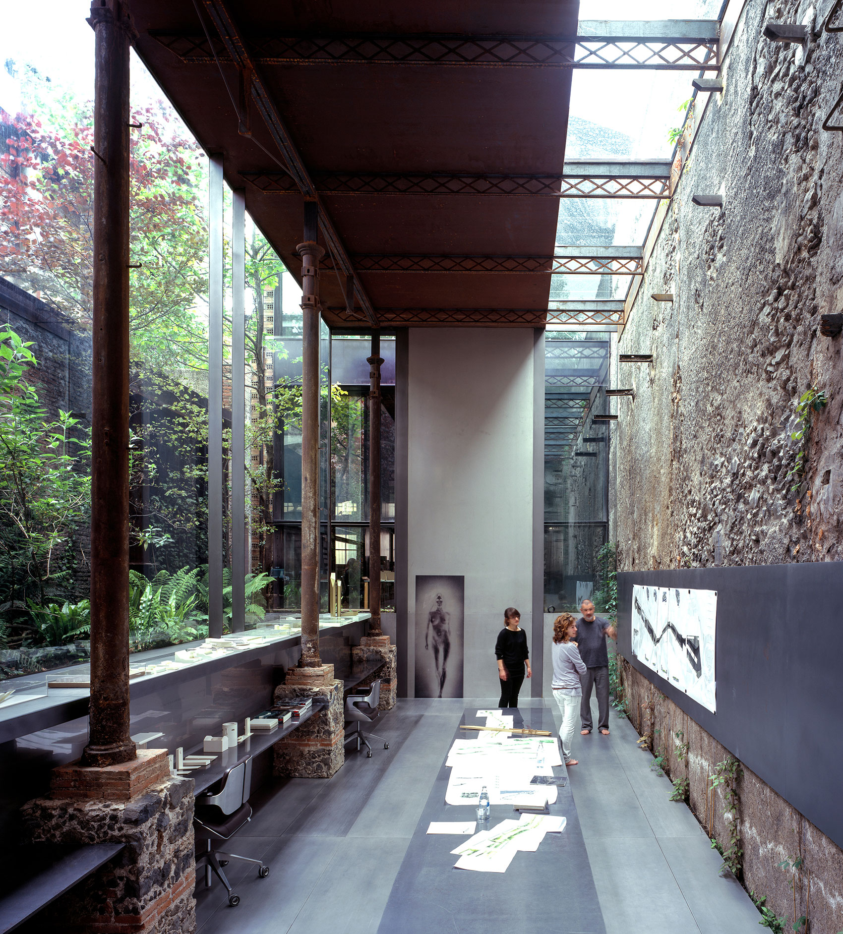 Laboratóriá Barberí (Olot, Girona, Španielsko, 2008),Foto: Hisao Suzuki