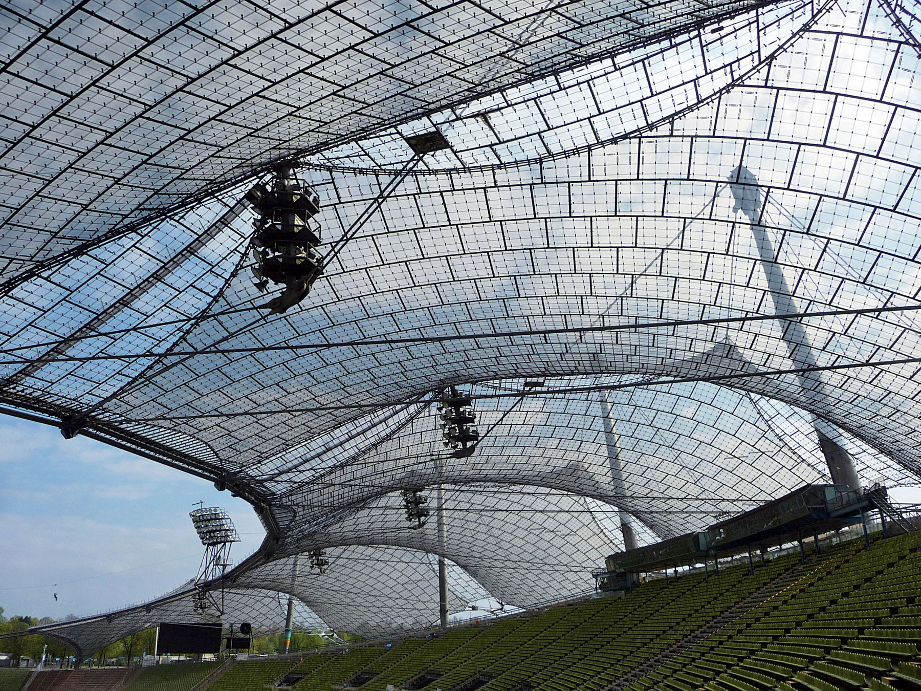 03 Frei Otto Roofing for main sports facilities in the Munich Olympic Park 04