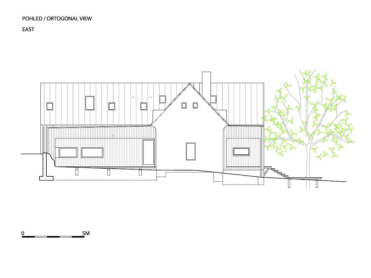 A1 W WRK ARC HOUSE PRAGUE A1HOUSE P ELEVATION 01