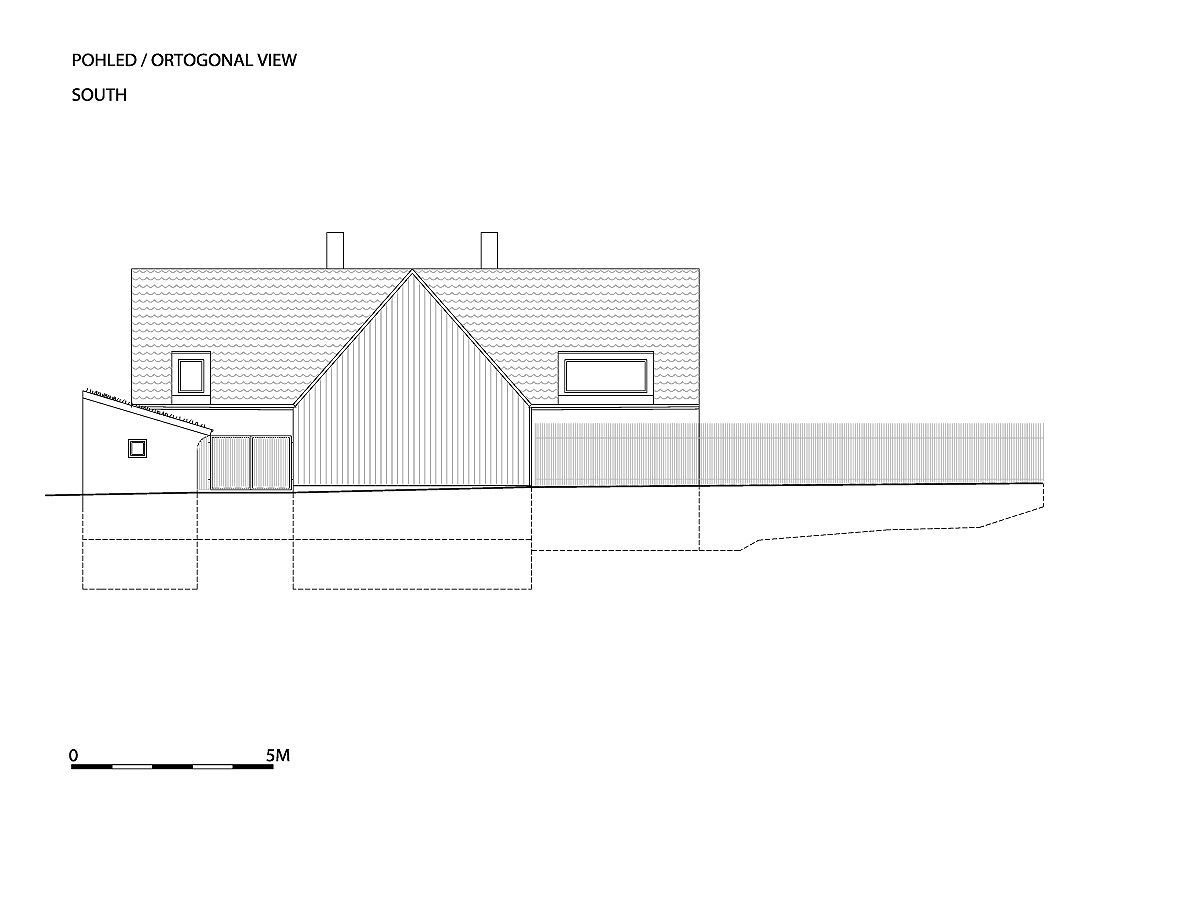 A1 W WRK ARC HOUSE PRAGUE A1HOUSE P ELEVATION 03