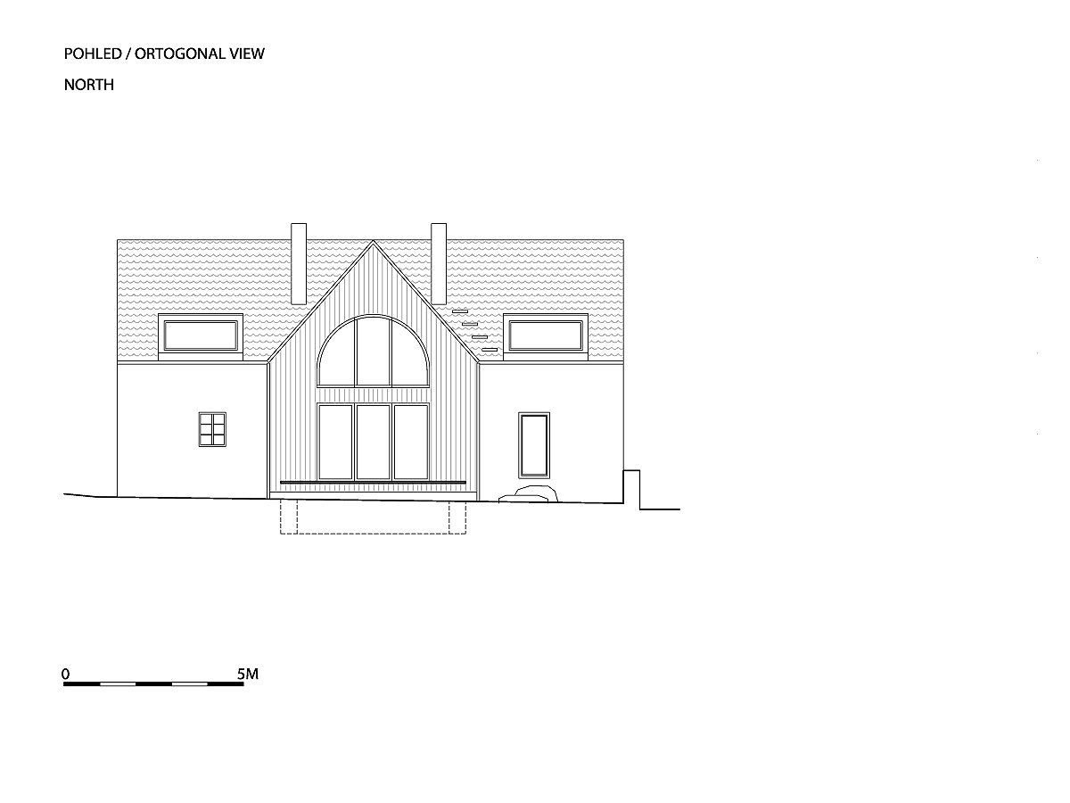 A1 W WRK ARC HOUSE PRAGUE A1HOUSE P ELEVATION 04