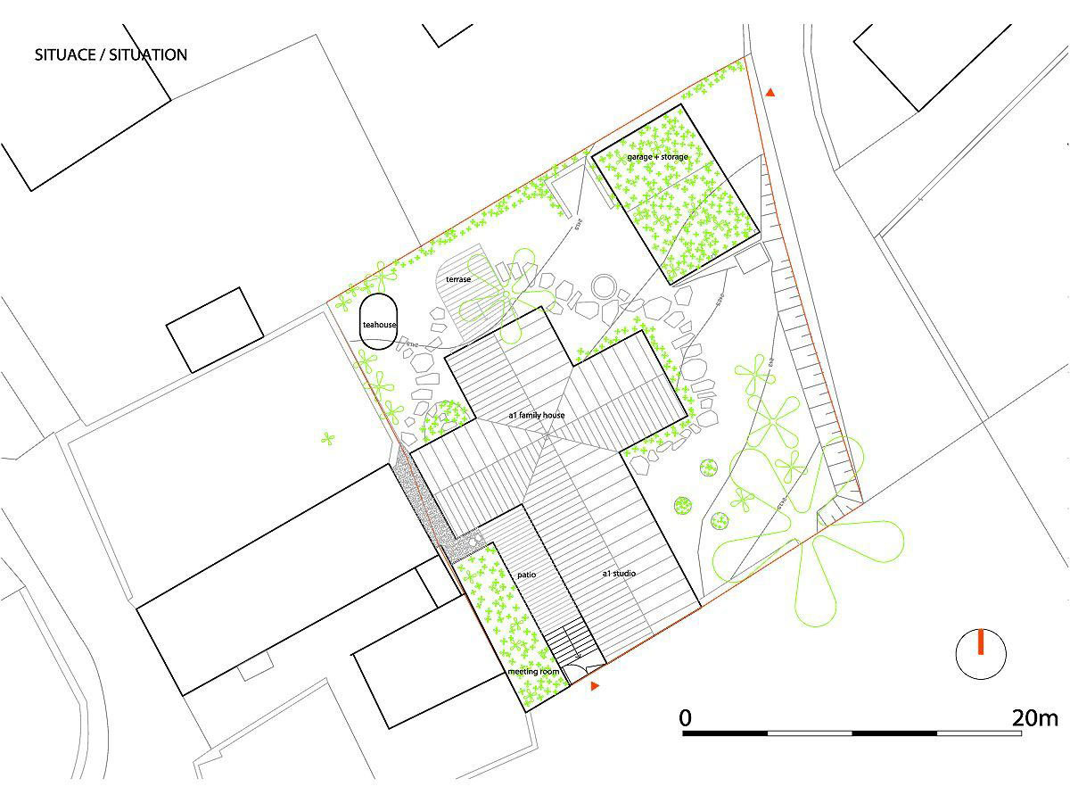 A1 W WRK ARC HOUSE PRAGUE A1HOUSE P SITEPLAN NEW