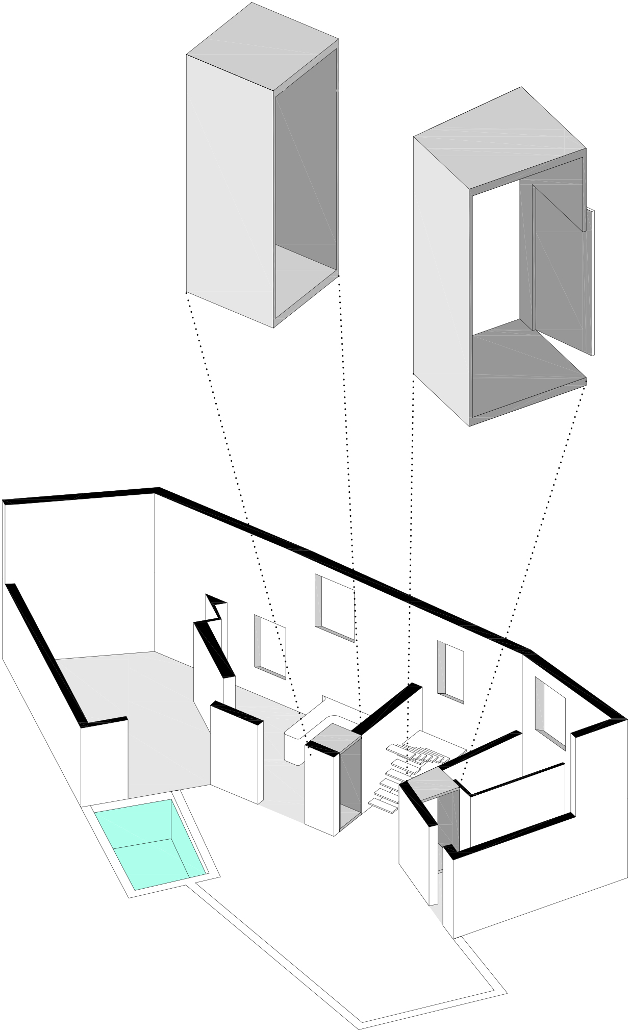 Peraleda House   Ramiro Losada Amor   Alberto Garcia Jimenez   diagram 01