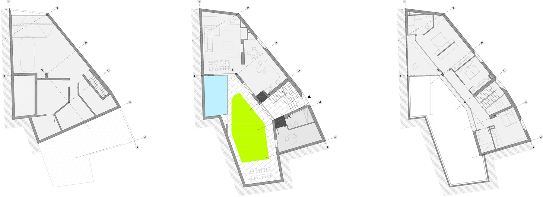 Peraleda House   Ramiro Losada Amor   Alberto Garcia Jimenez   plans