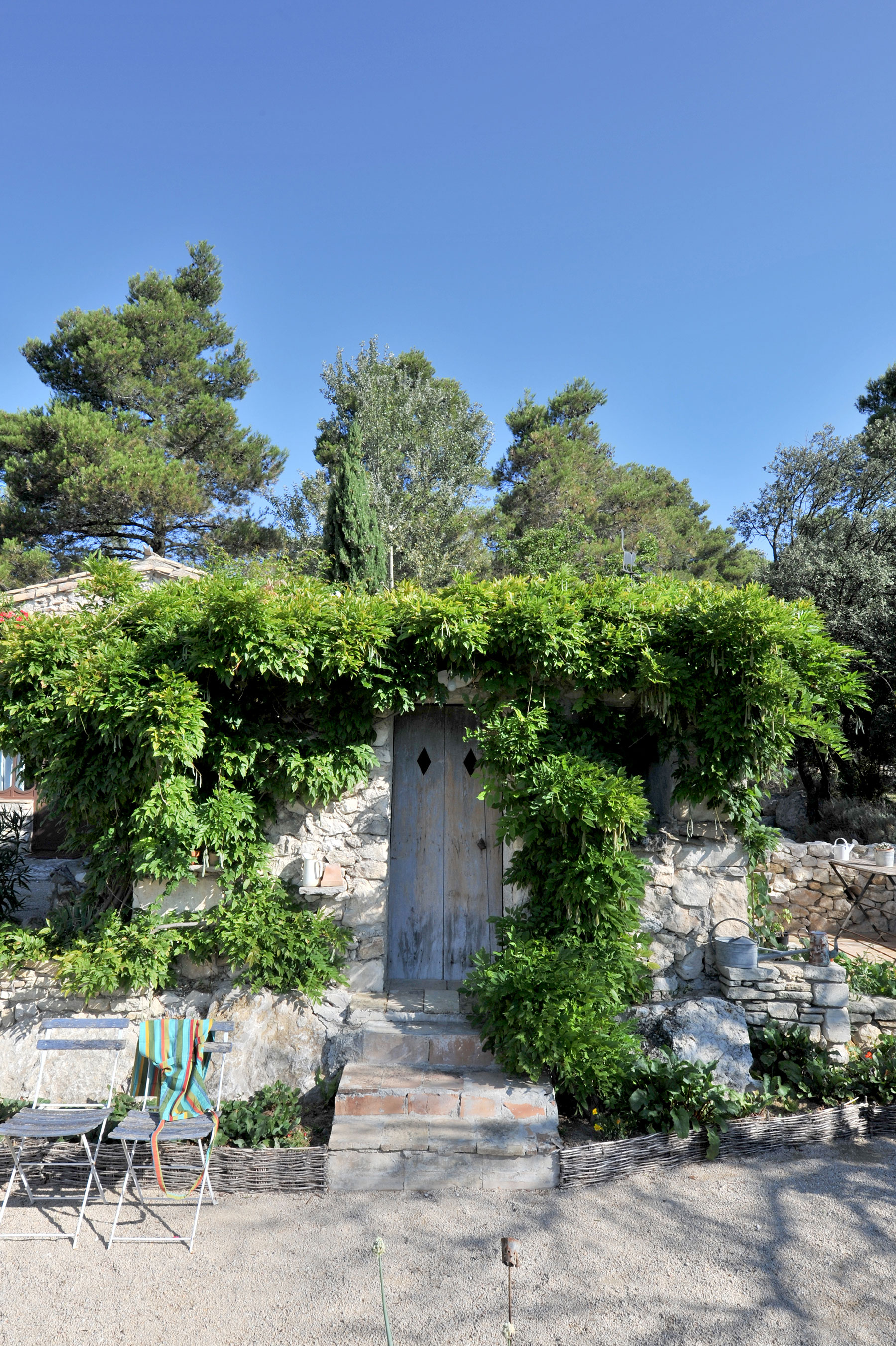 4   The property has many small terraces and seating areas