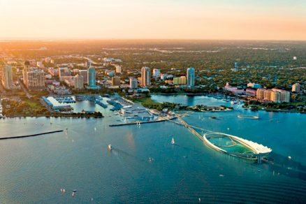 mma  st pete pier  aerial big image