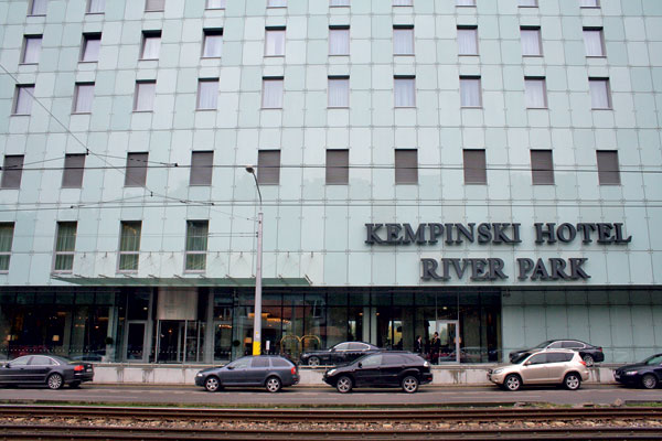 River Park,fasáda,hotel