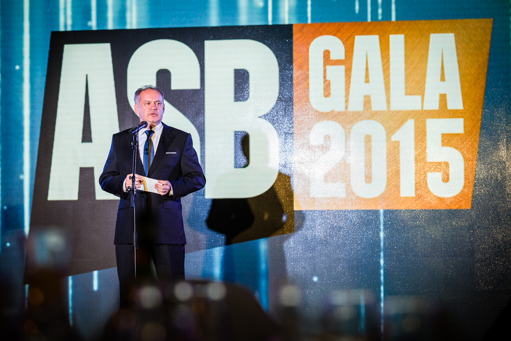 ASB GALA 2015 Andrej Kiska