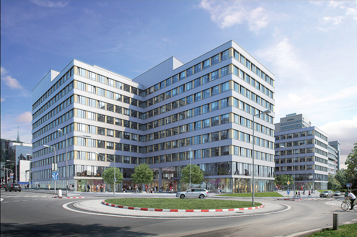 Westend Plaza, Bratislava Výstavba: 4/2016 – 4/2018 V dvoch budovách je na prenájom 33 040 m² administratívnych priestorov. Projekt dopĺňa biznis bulvár Westend.