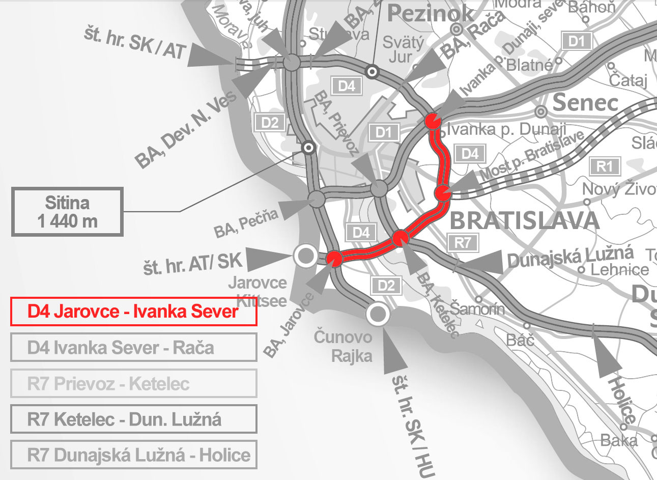 01 mapa D4Jarovce