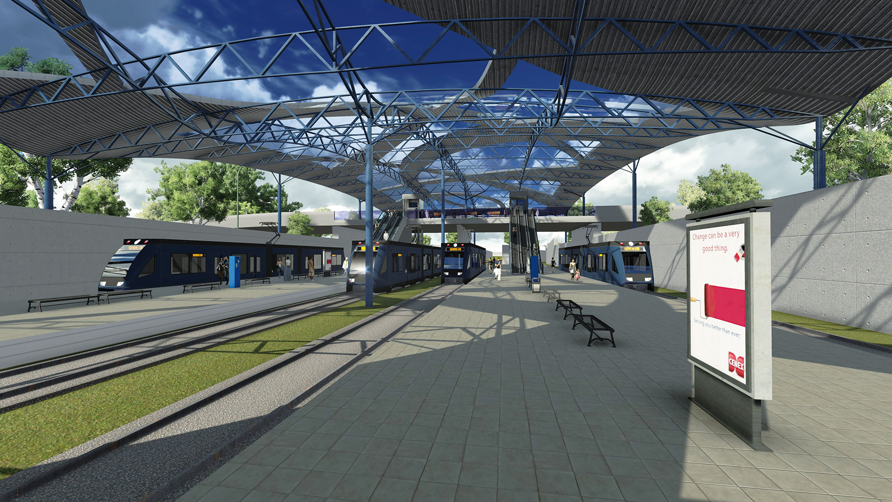 Návrh prestupnej stanice Janíkov dvor 1 (2012, K. Loj, REMING CONSULT a. s.)