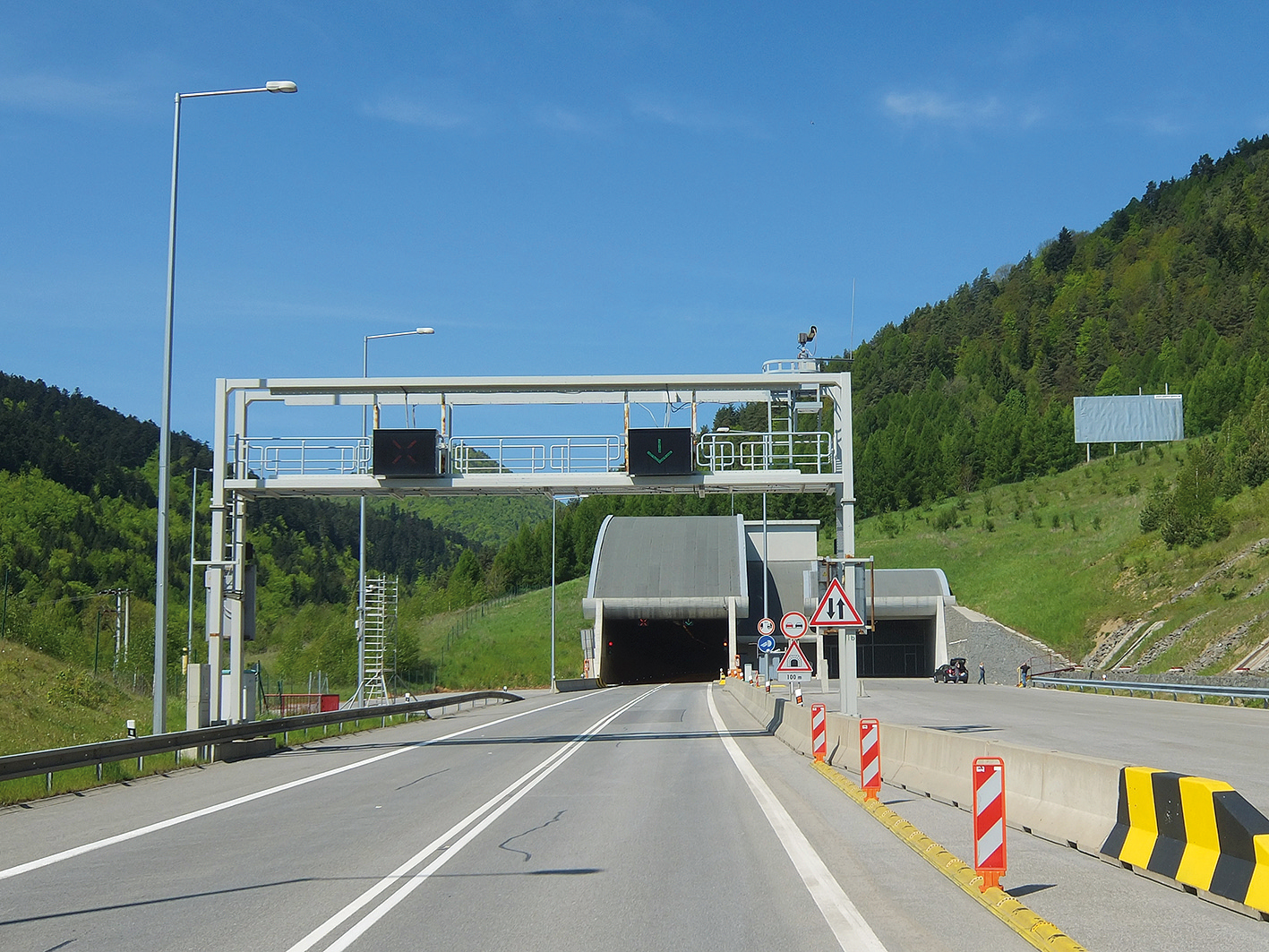 Obr. 1 Tunel Branisko – východný portál