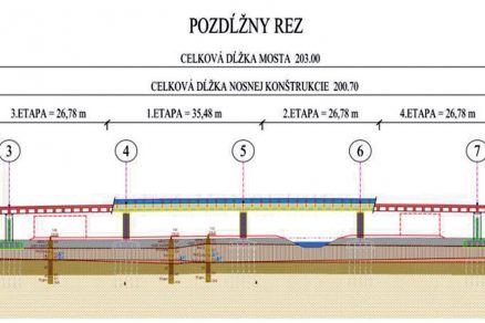 obr. c. 2   Pozdlzny rez SO 204 00