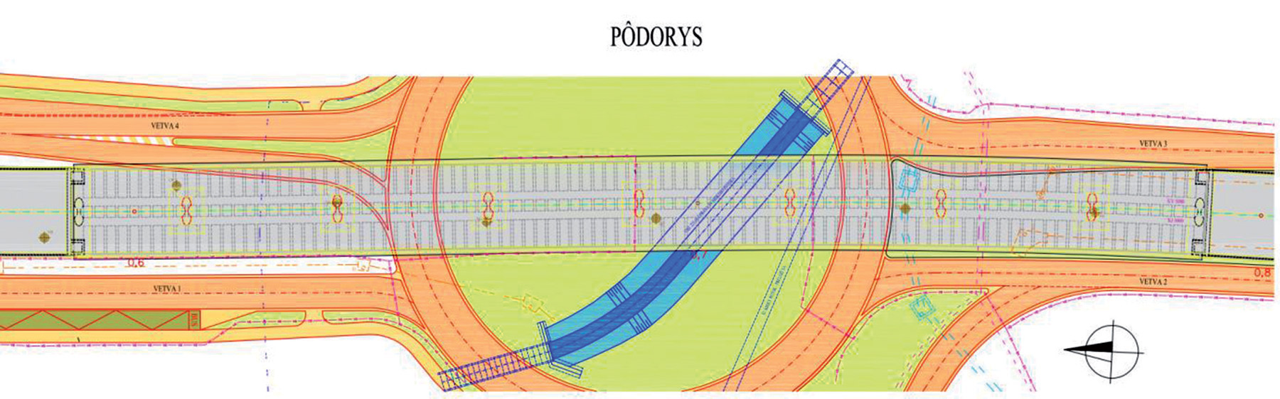 Obr. 3 Pôdorys 204-00