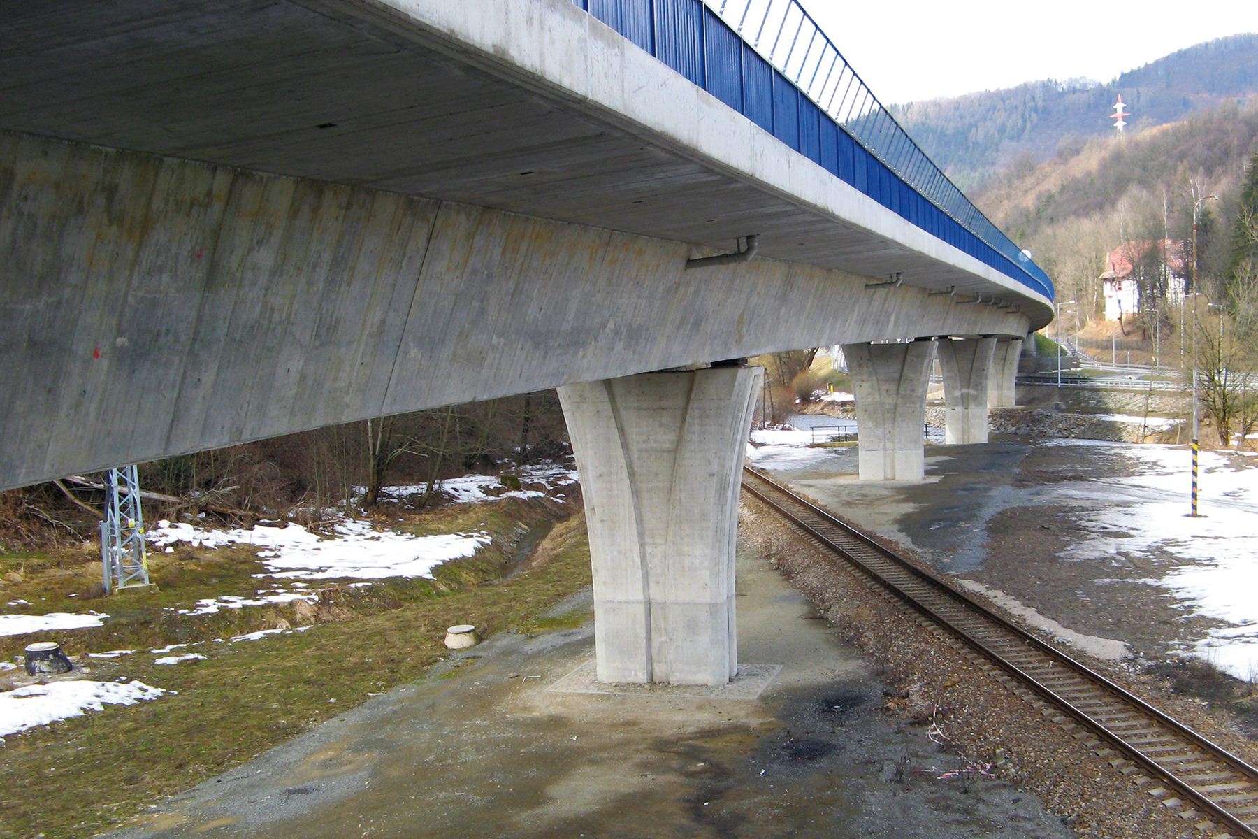 Hlavné pole mosta 201