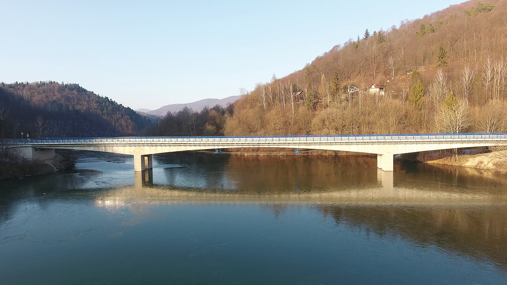 Pohľad na most po rekonštrukcii
