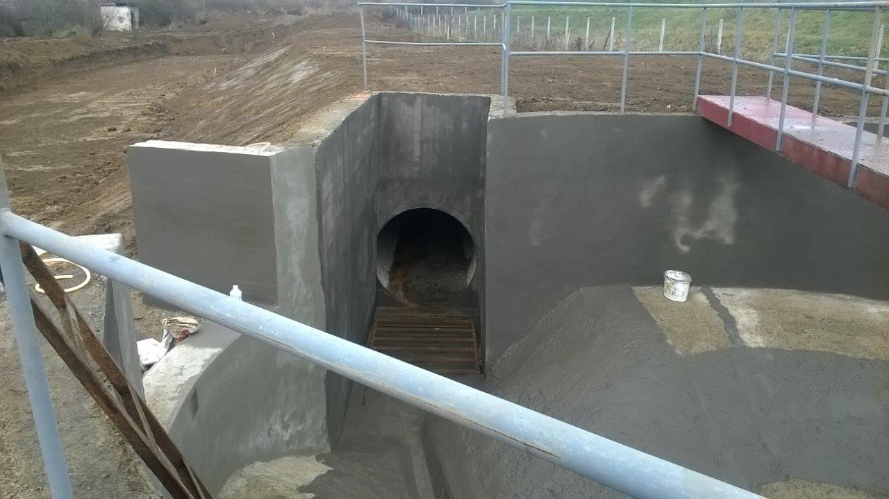 Sanácia betónových plôch na ČOV v Spišskom Podhradí