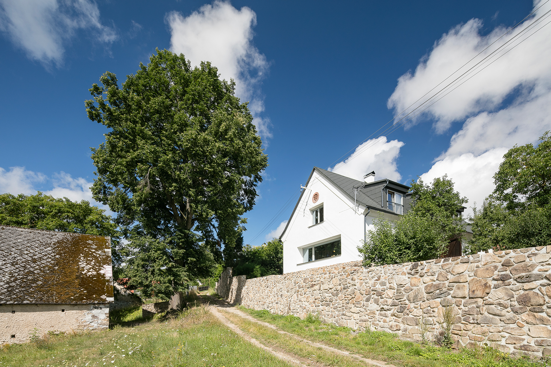 Stodola Křemenica, Česká Sibíř, 2016 Konverzia starej kamenice.