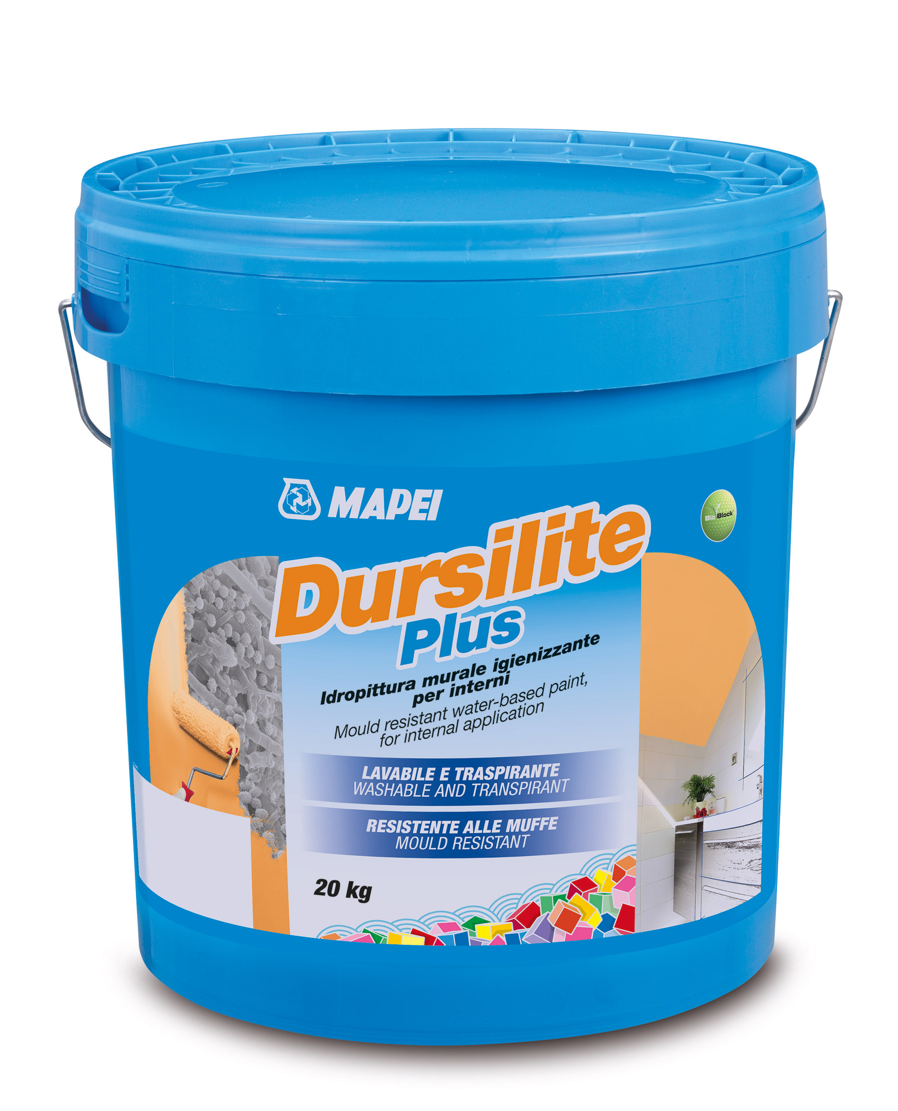 07Farby Dursilite Plus 20kg front int NN