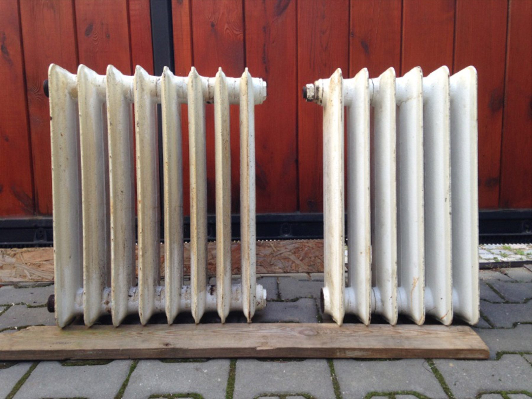 Radiator  rozdeleny 