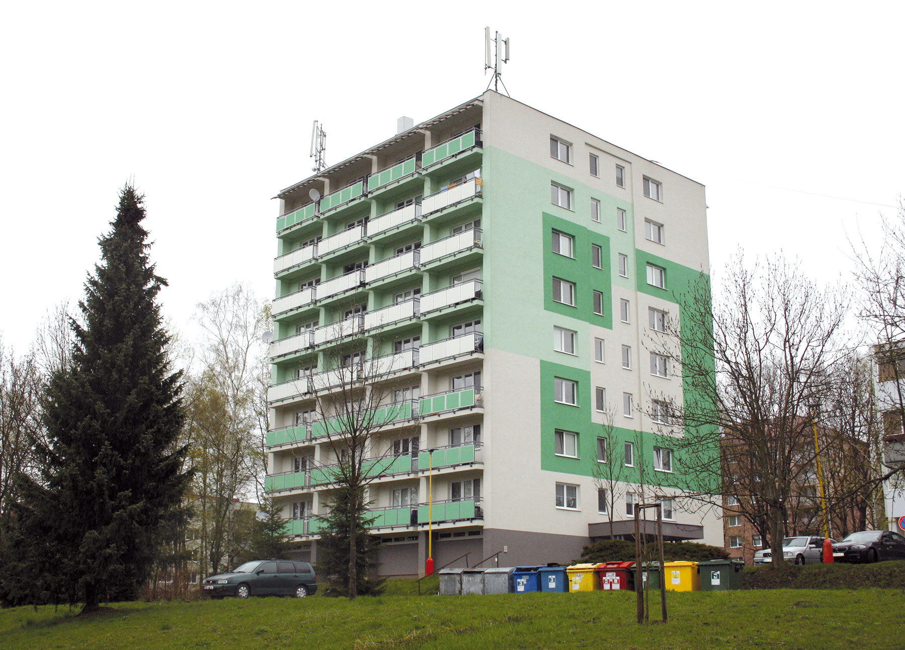 1. miesto v kategórii C v roku 2017 získal projekt v meste Medzilaborce – bytový dom 24 b. j. – II. etapa.