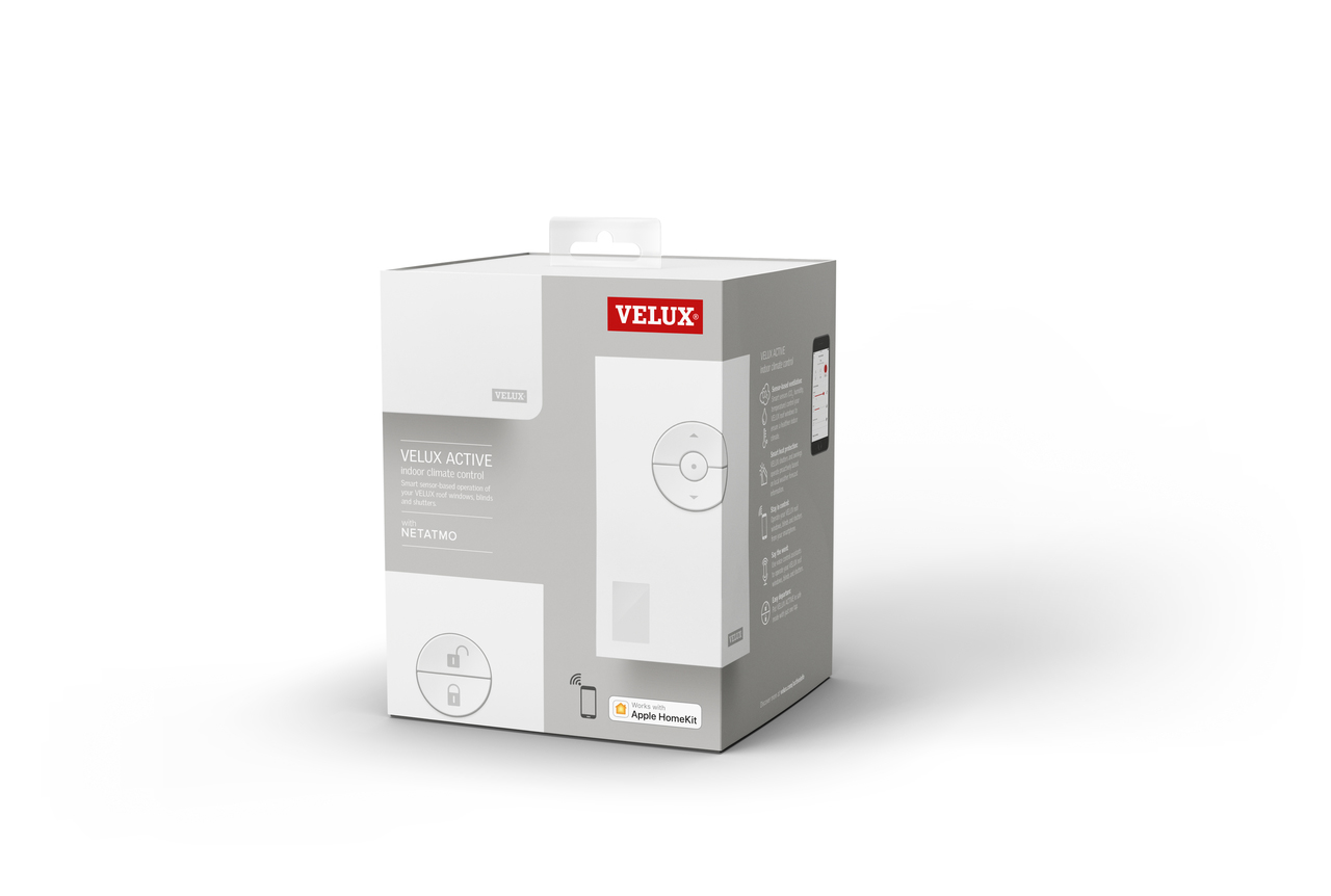 VELUX ACTIVE je cenovo dostupný inteligentný systém ovládania strešných okien, roliet a žalúzií VELUX.