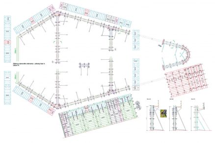 02Texo Obr. Podorysna schema debnenia stien   cast A