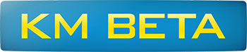 km beta logo