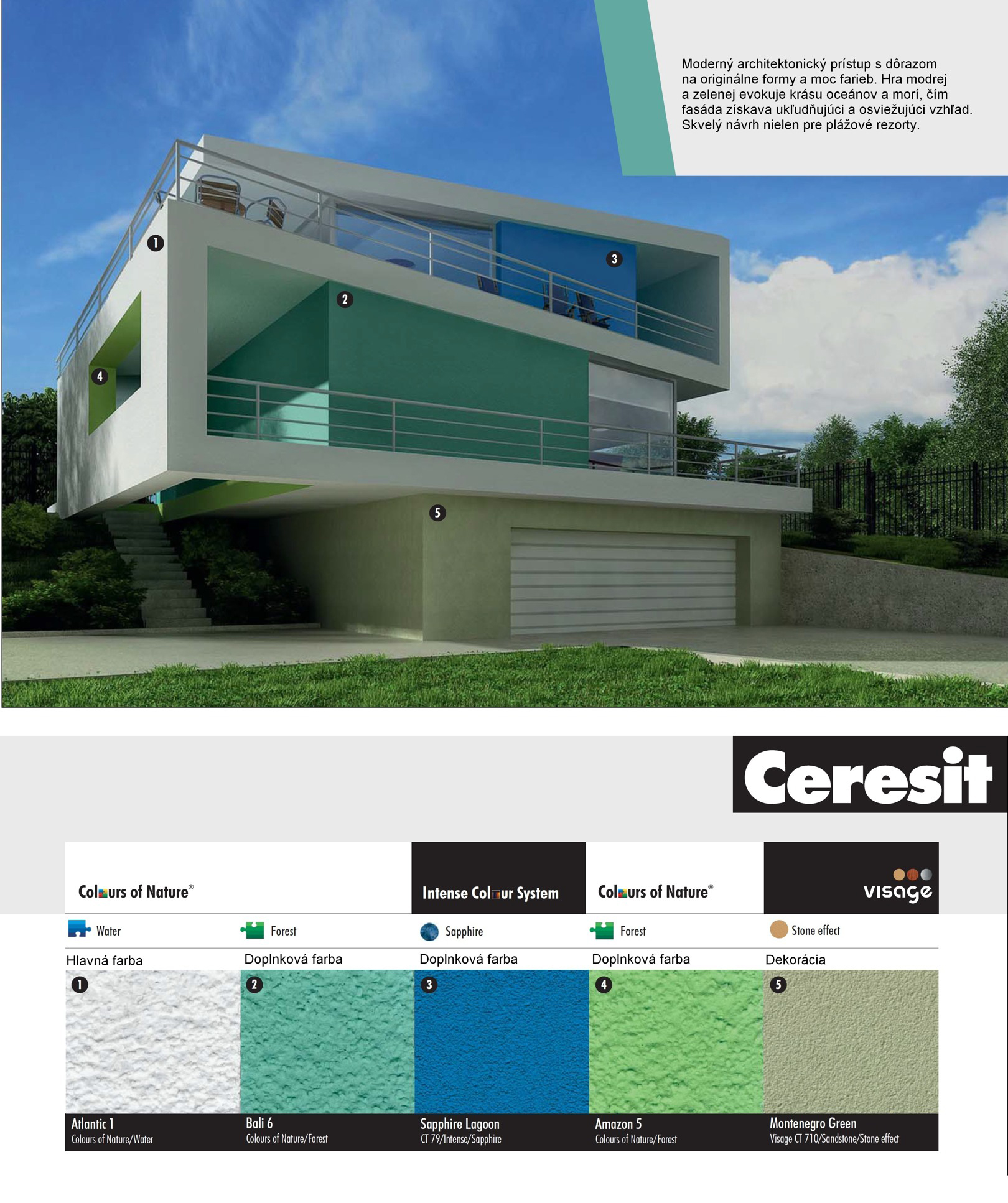 Dom Ceresit Colours of Nature Visage Intense2 detaily