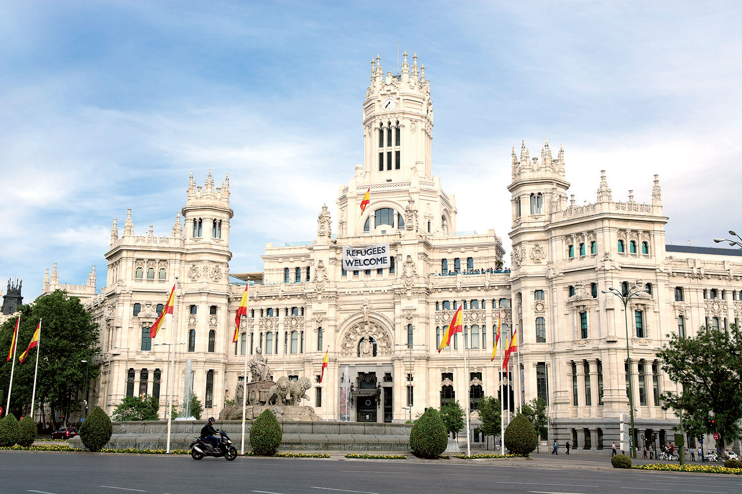 Miestom galavečera bola dvorana madridskej radnice v Palacio de Cibeles.