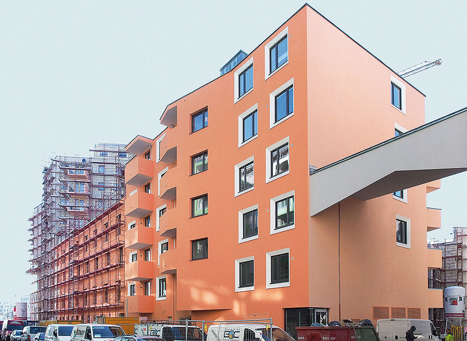 Sonnwendviertel II, Viedeň, 2017 V lete tohto roku by mal byť v 10. viedenskom obvode dokončený projekt obytného komplexu inteligentného bývania, ktorý bude mať 267 bytových jednotiek. Súčasťou bude materská škola a dom pre seniorov.