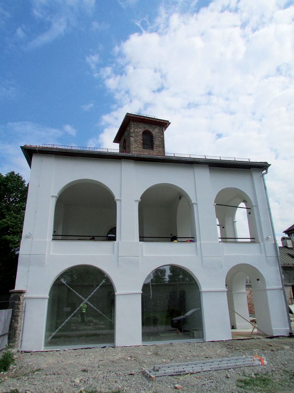 Kaplnka po rekonštrukcii – južná strana