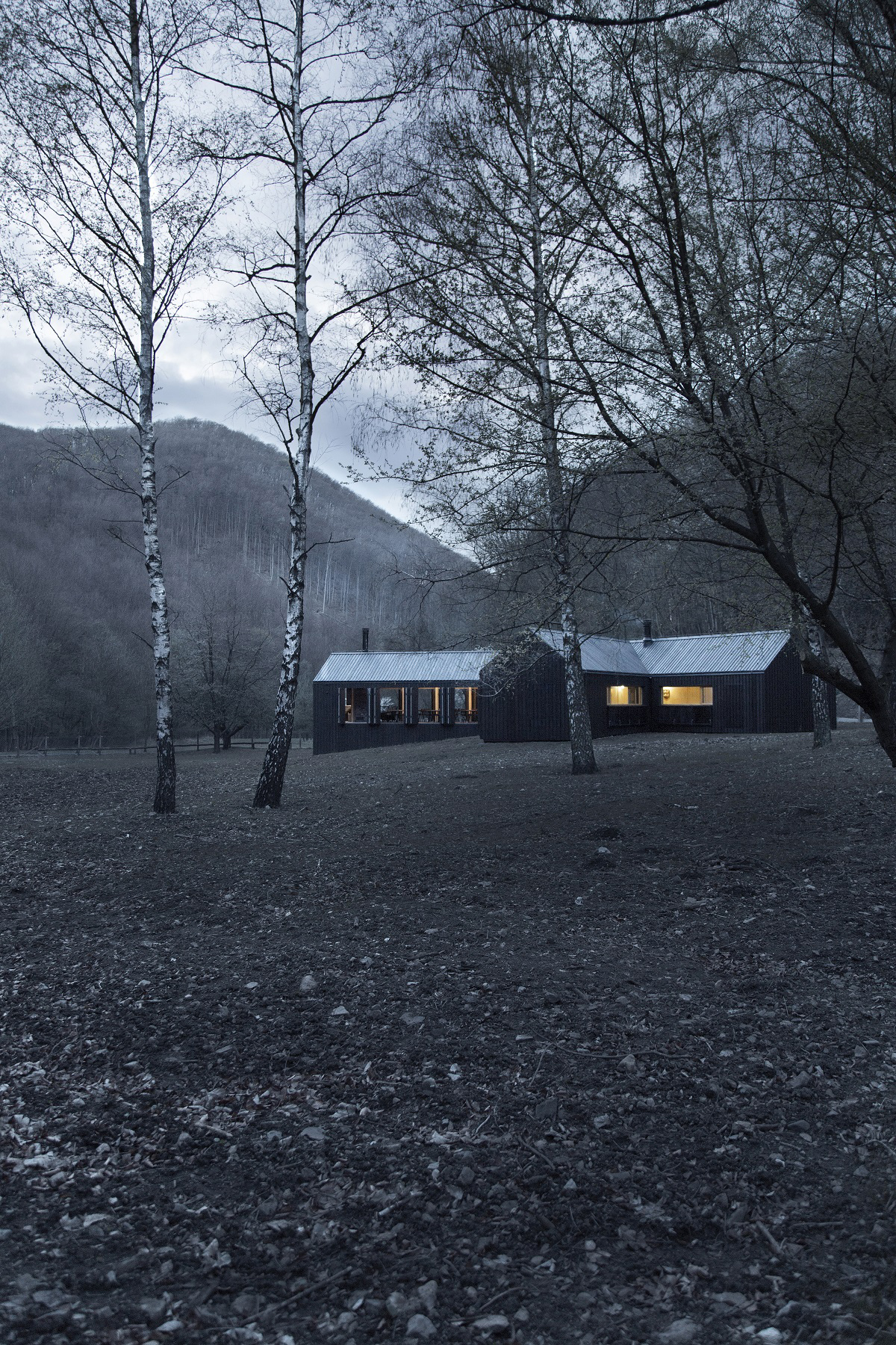 Poľovnícky dom, Kuchyňa, autor: Pantograph, foto: Lívia Štokingerová