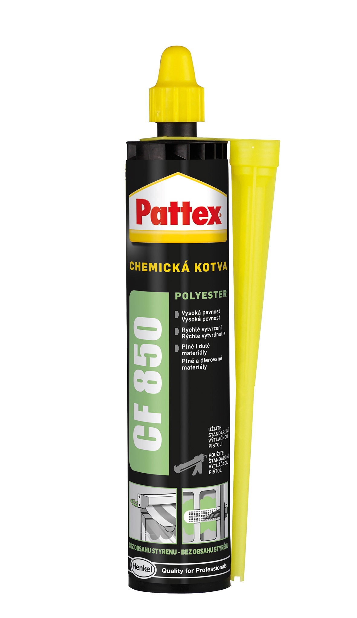 Pattex chemická kotva CF850