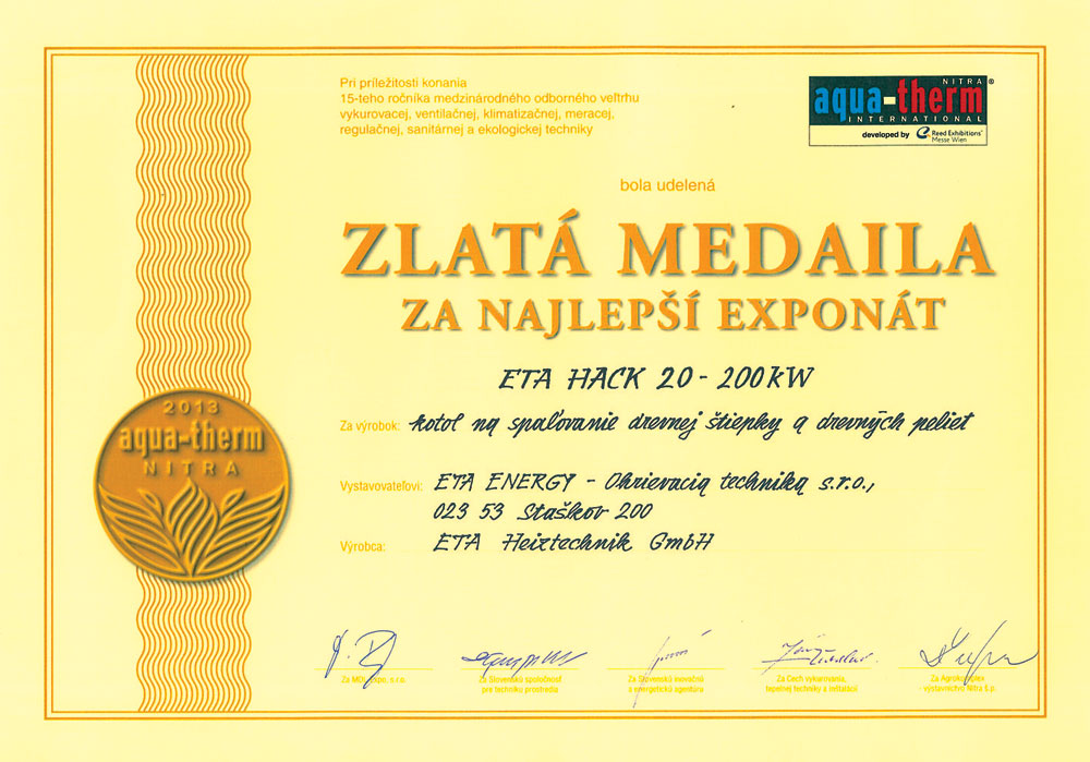 zlata medaila eta energy big image