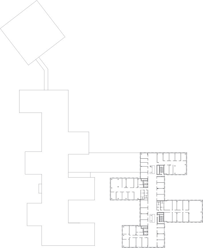 07Duesseldorf Floor plan of the first floor  RKW Dusseldorf a Schuco CZ