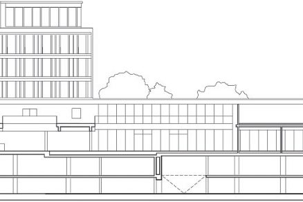 08Duesseldorf Facade elevation  RKW Dusseldorf a Schuco CZ