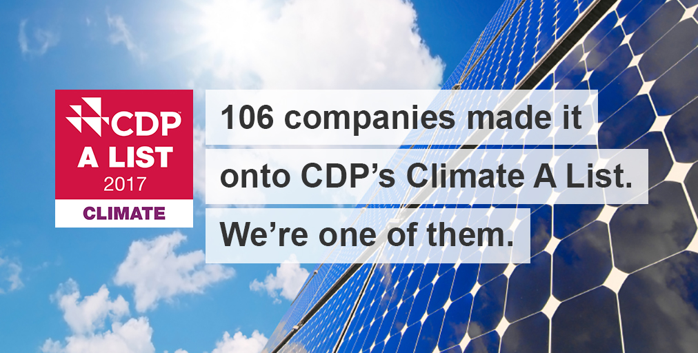 CDP Climate A List Social ASB.sk