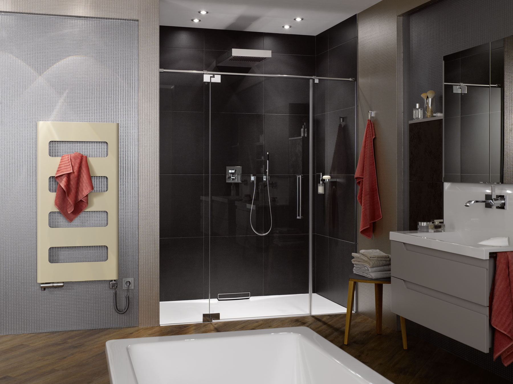 Pro osobitost a jedinečnost vaši koupelny nabízíme eleganci, nápaditý design a nejvyšší kvalitu.  - foto - retro
