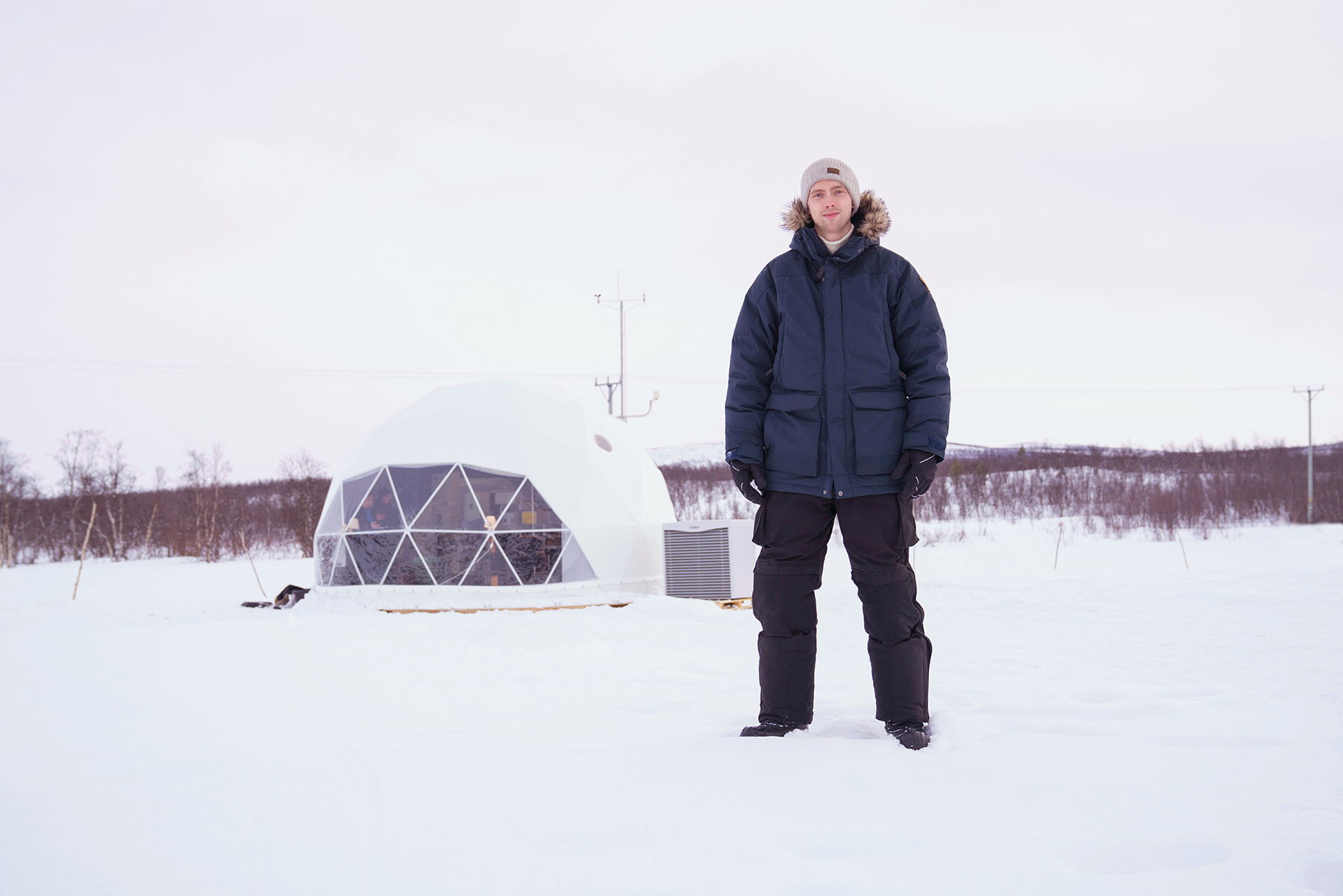 Švédsko: Tepelné čerpadlo Vaillant na meteorologickej stanici za polárnym kruhom