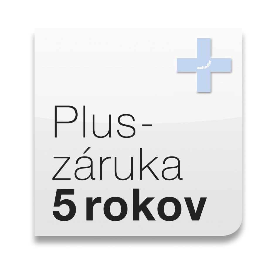 Logo Plus zaruka 5 rokov SK