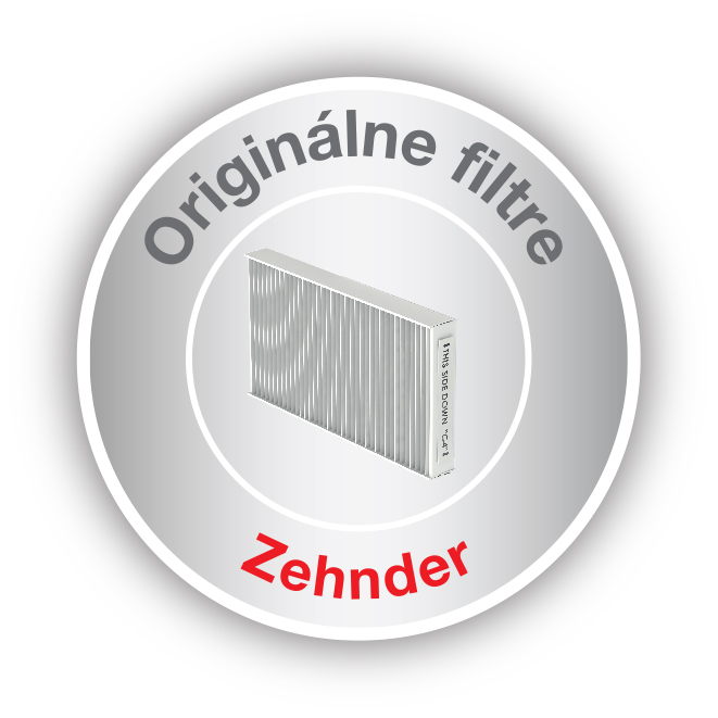 Výmena filtrov a údržba systému musí byť vykonávaná podľa „Servisného plánu vetracieho systému Zehnder“ a zaznamenávaná do servisného plánu. Zaručuje trvale čerstvý a čistý vzduch.