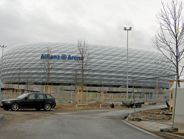 Allianz Arena posunula technologický vrchol