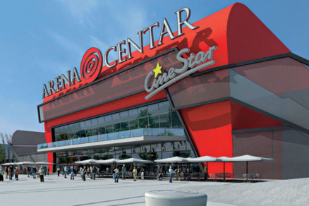 Arena Centar bude jedno z najväčších obchodných centier v Chorvátsku